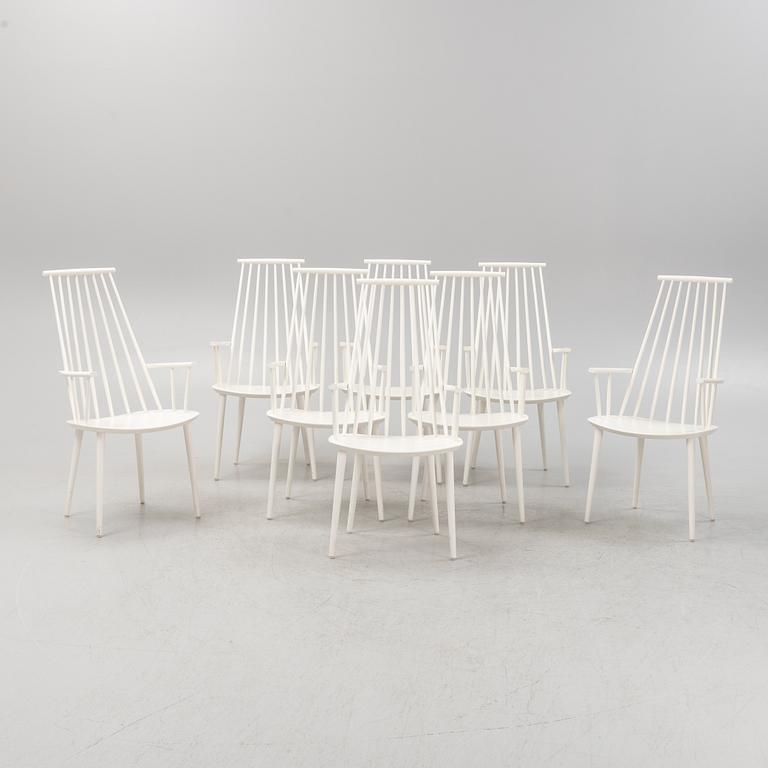 Poul M. Volther, eight armchairs 'J110', HAY, Denmark.