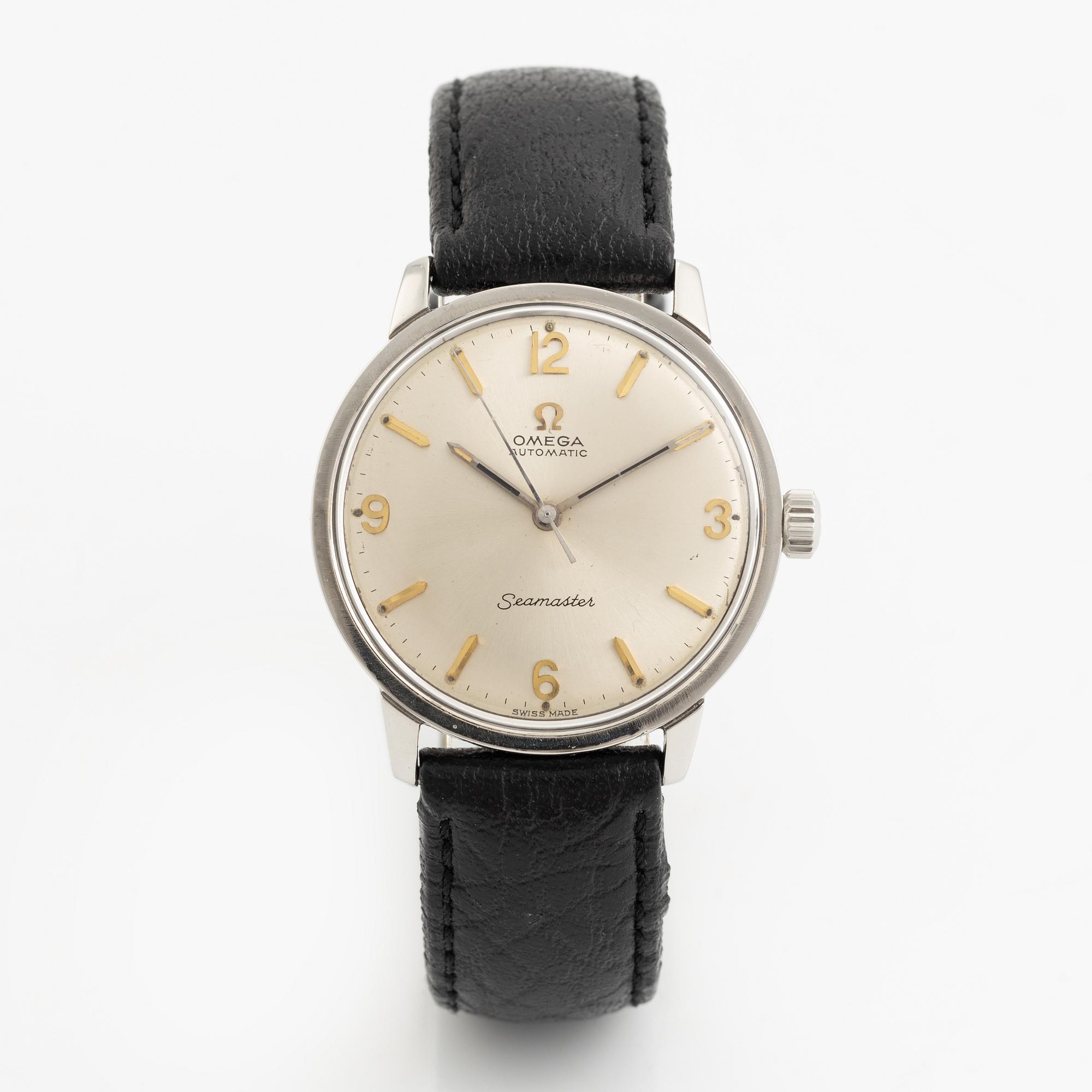 Omega, Seamaster, armbandsur, 34 mm.