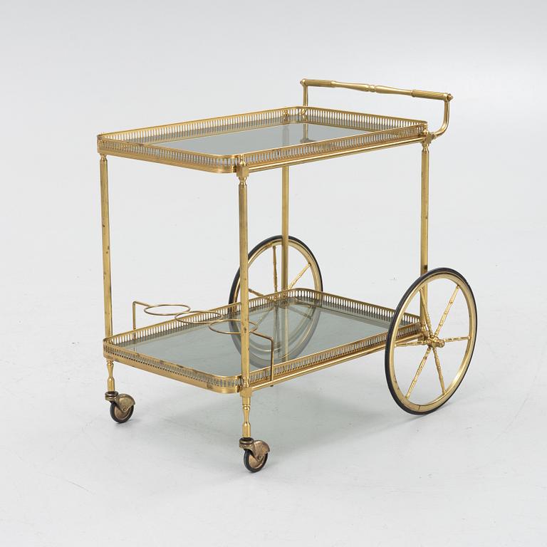 A serving trolley, second half of the 20th Century.