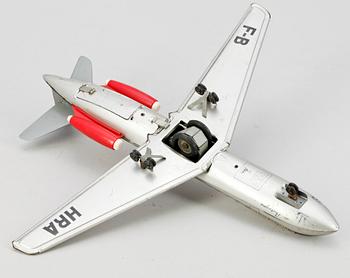 FLYGPLAN, lackerad plåt, 1960/70-tal.