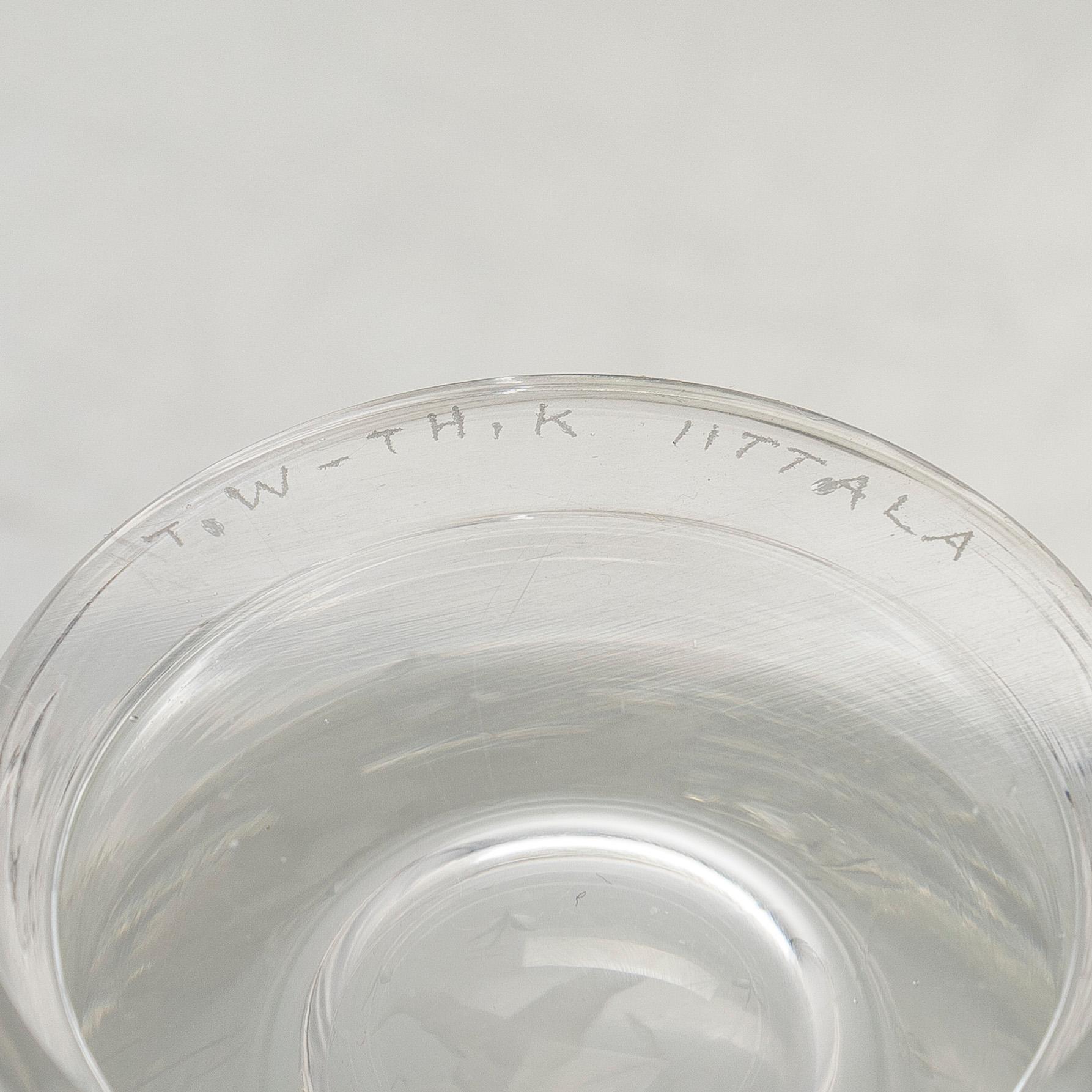 Tapio Wirkkala & Theodor Käppi, A late 1940s vase, signed TW - Th.K. Iittala.