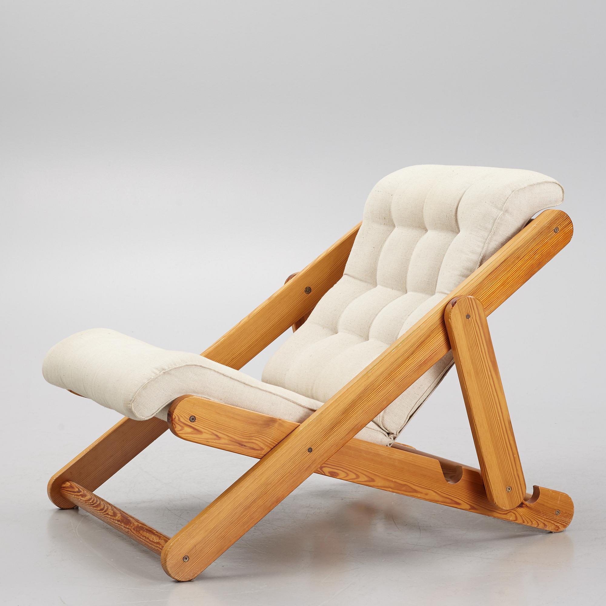 Gillis Lundgren, fåtölj, "Kon-Tiki", IKEA, 1970-tal.