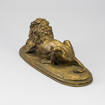 A bronze sculpture by Paul-Édouard Delabrièrre, 19th century.