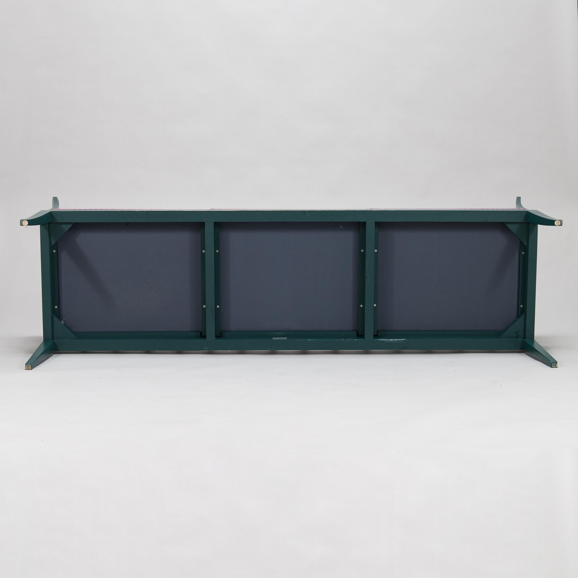 Eliel Saarinen, sohva, "The Blue Settee", Adelta Oy, Finland 1983.