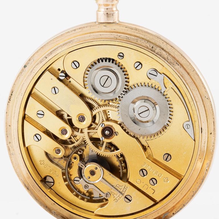 L.U.C, "Chopard", pocket watch, hunter, 54,5 mm.