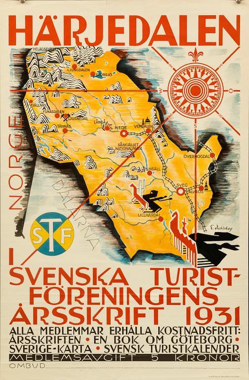 2 POSTERS, 1930 and 1931.