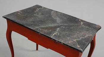 BORD. rokokostil, 1800-tal.