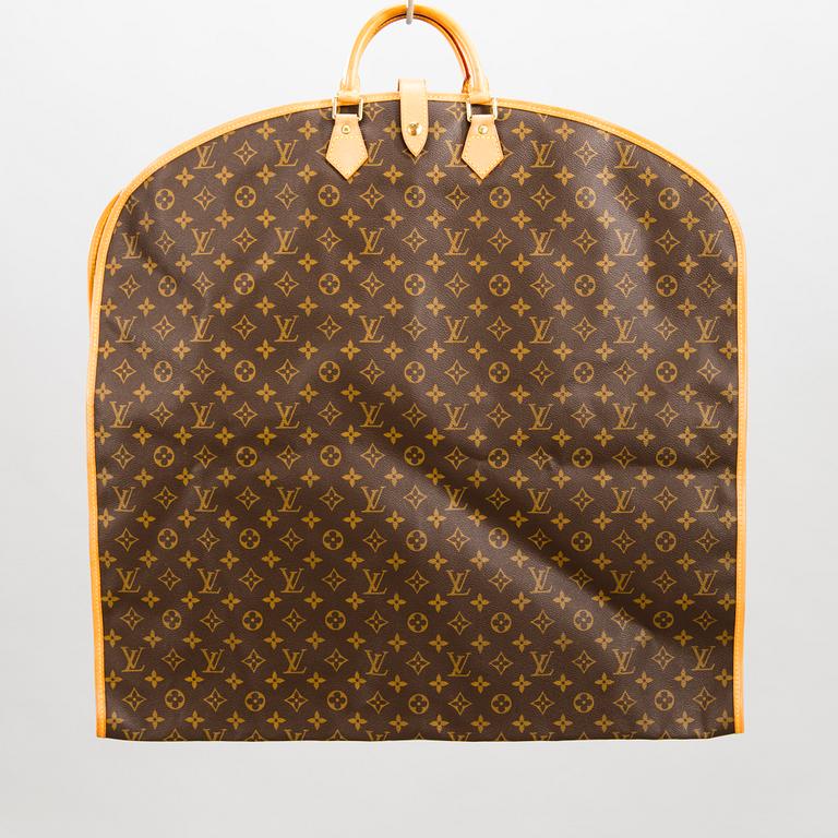 LOUIS VUITTON Monogram canvas Garment Cover / Bag.