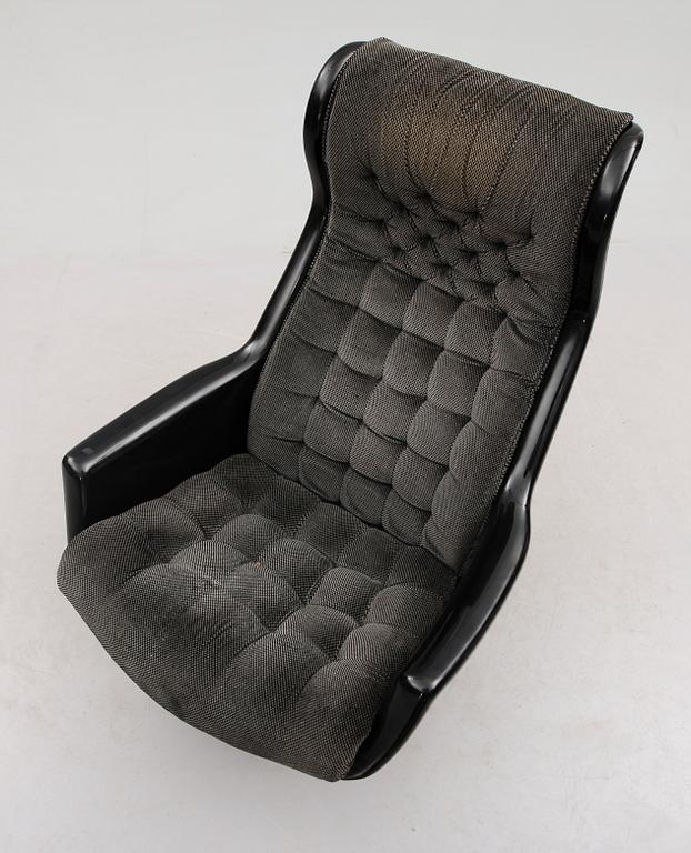 FÅTÖLJ, "Galaxy", Alf Svensson & Yngvar Sandström, Dux, 1970-tal.