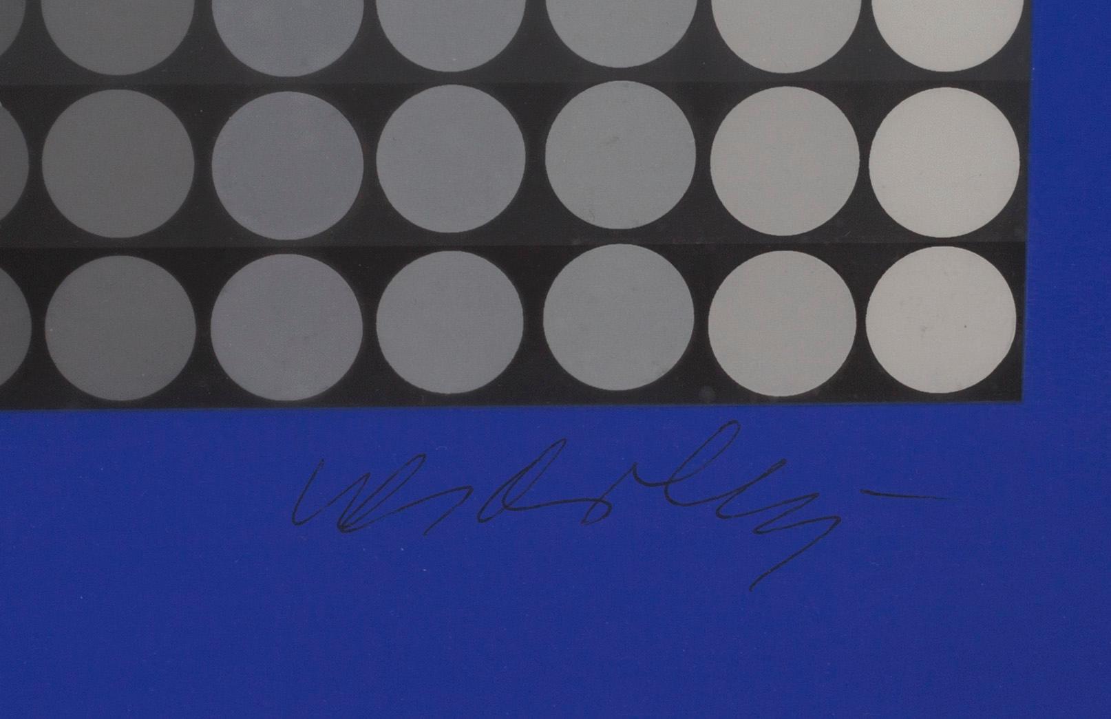 VICTOR VASARELY, färgserigrafi, signerad och numrerad 86/200.