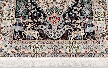 A carpet, Nain, 6LAA, approx. 146 x 89 cm.