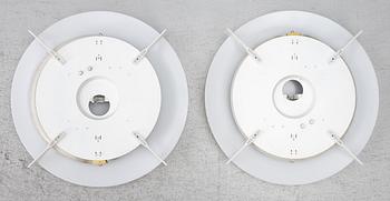Uno & Östen Kristiansson, taklampor / plafonder, ett par, "Plafo", Luxus, modellen formgiven 1960.