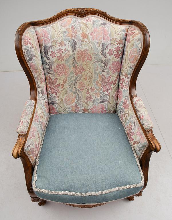 FÅTÖLJ, 1900-talets mitt.