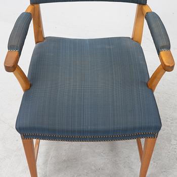 Josef Frank, a mahogany model 695 chair, Svenskt Tenn.