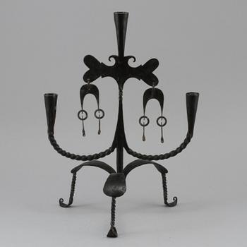 LJUSSTAKE, smide, 1900-tal.