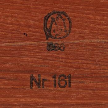 A sofa table, model 161, designed by O. Calsson for  AB Emmaboda Möbelfabrik, formgivet 1959.