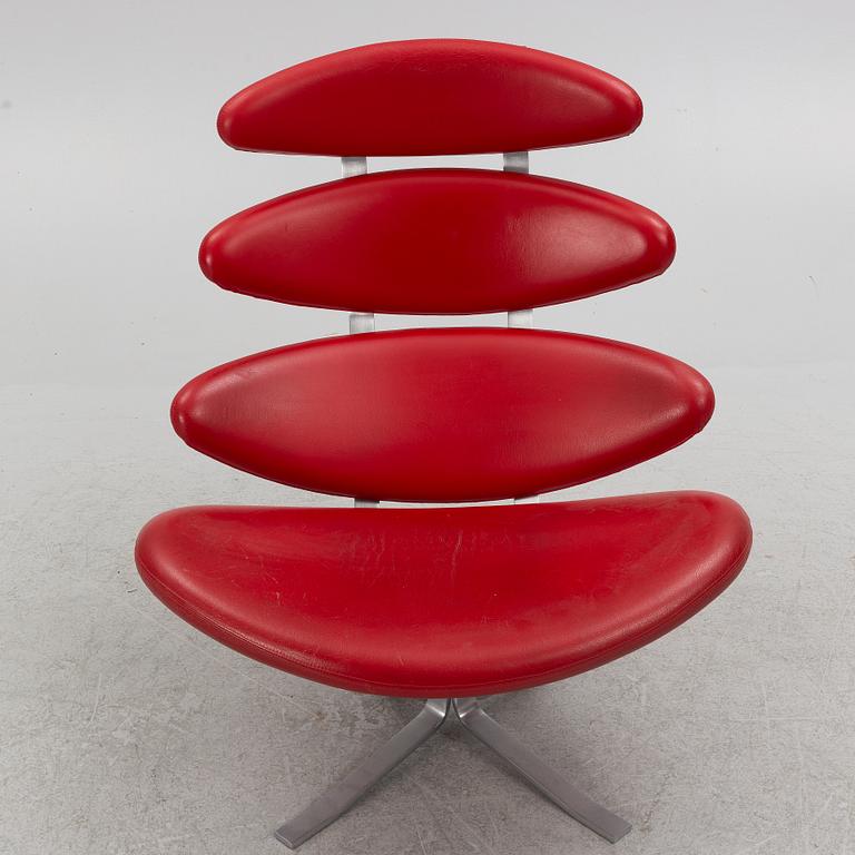 Poul Volther, easy chair, "Corona EJ 5", Erik Jørgensen, Denmark.