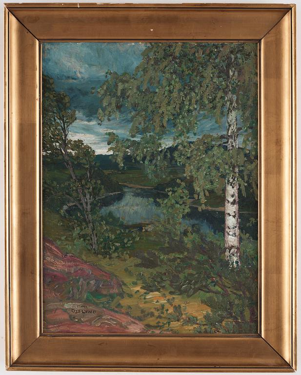 Helmer Osslund, "Sommar vid älven".