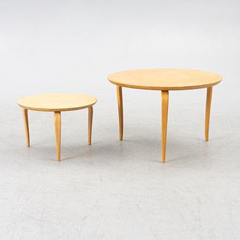 Bruno Mathsson, sidobord 2 st, "Annika", Dux, 1900-talets slut.