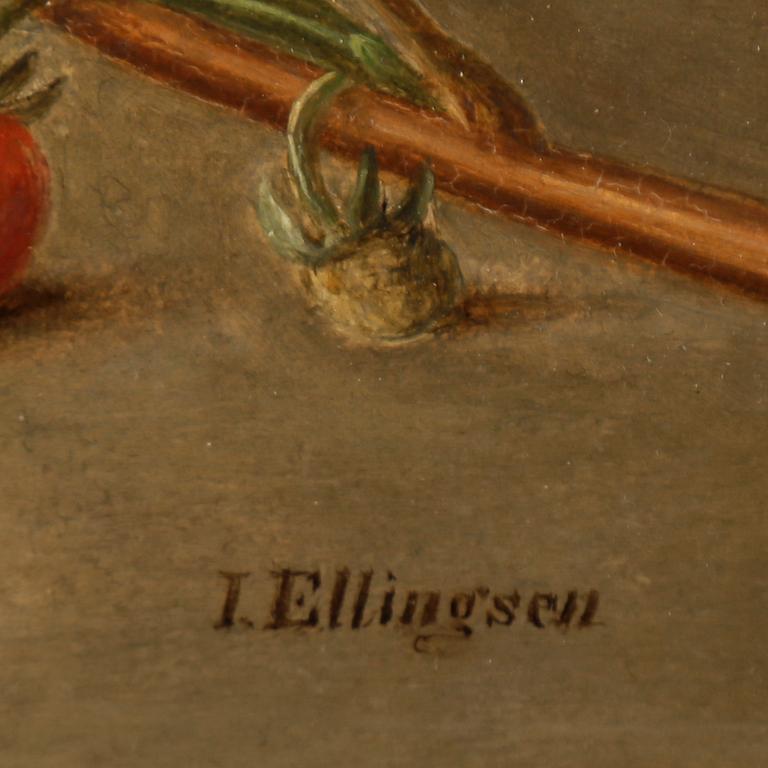 OKÄND KONSTNÄR, olja på papp-pannå, signerad och daterad a tergo.