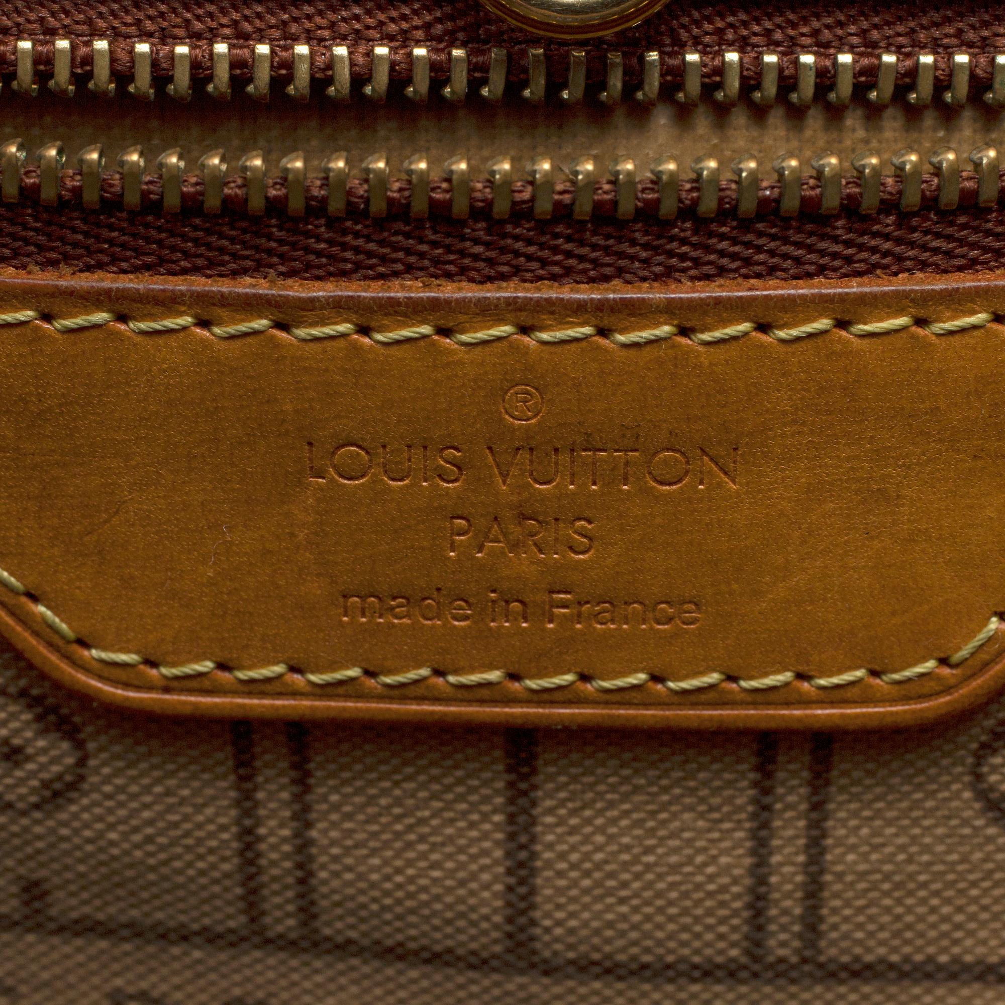 LOUIS VUITTON, a 'Neverfull MM' monogram canvas bag.
