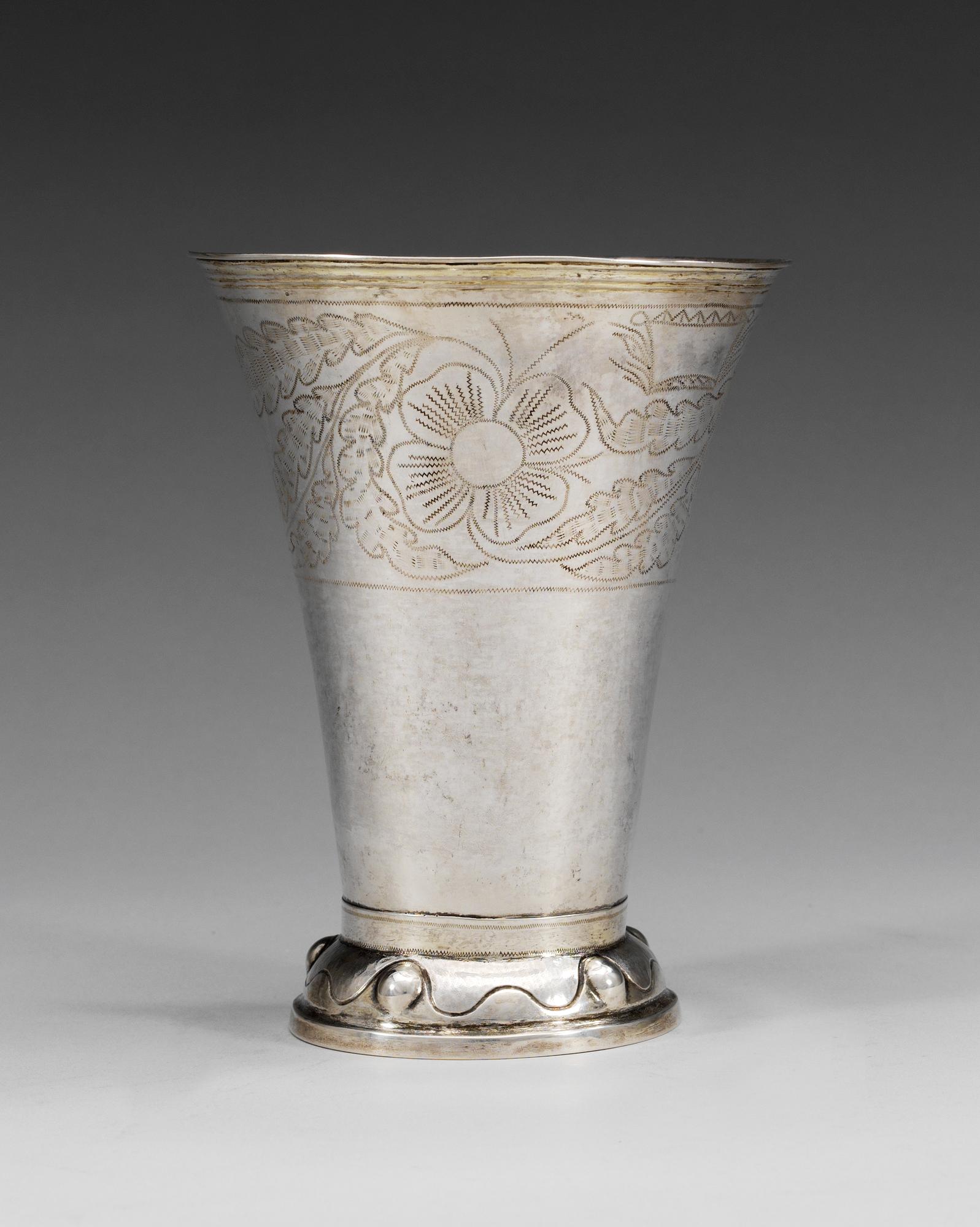 BÄGARE, silver. A.Engelfelt, Kalmar 1827.