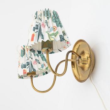 Josef Frank, a model 2565 wall lamp, Firma Svenskt Tenn, Sweden.