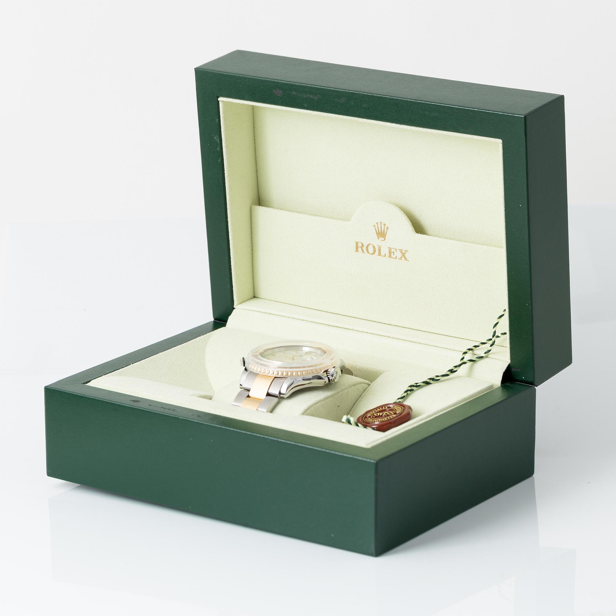 Rolex, Oyster Perpetual Date, Yacht-Master, Chronometer, armbandsur, 40 mm.