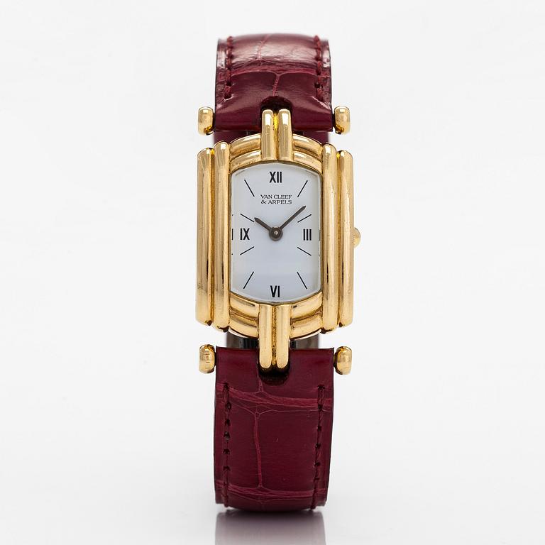 Van Cleef & Arpels, armbandsur, 21 x 28 mm.