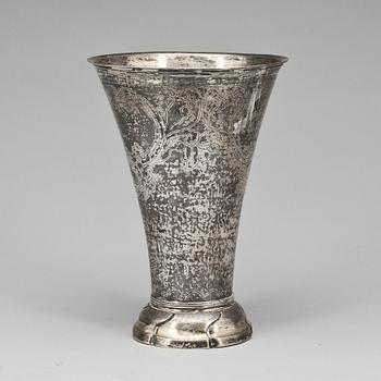 BÄGARE, silver, Carl Fredrik Seseman, Arboga 1795.