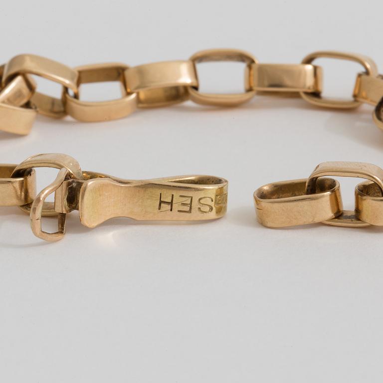 A bracelet by Sven Erik Högberg, Göteborg, 1961.