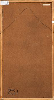 AXEL THEODOR KULLE, olja på pannå, signerad.