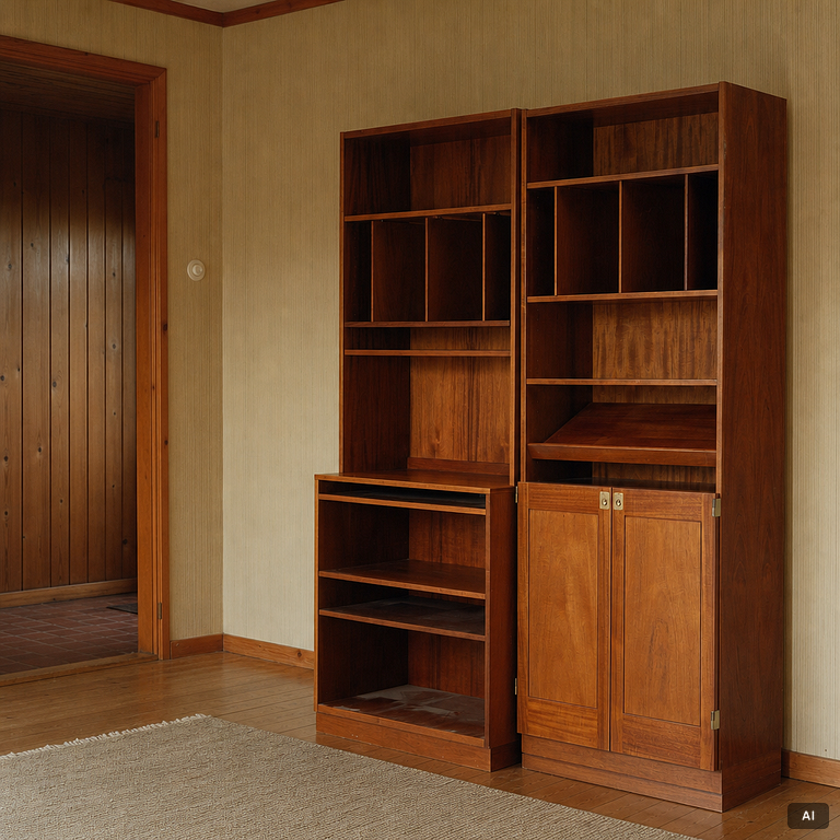 Göran Malmvall, two bookcases, 'KA72', Karl Andersson & Söner, Husqvarna.