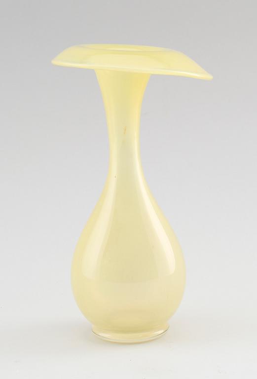 VAS, glas, "hat brim", Ingeborg Lundin, Orrefors.