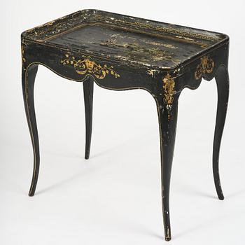 Tebord, Sverige, 1700-talets andra hälft, Rokoko.