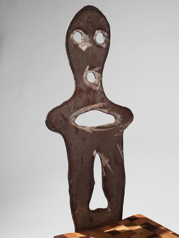 Bjørn Nørgaard, a "Stolskulptur" (Sculptural Chair), ed. 1/19, Källemo, Värnamo post 1995.