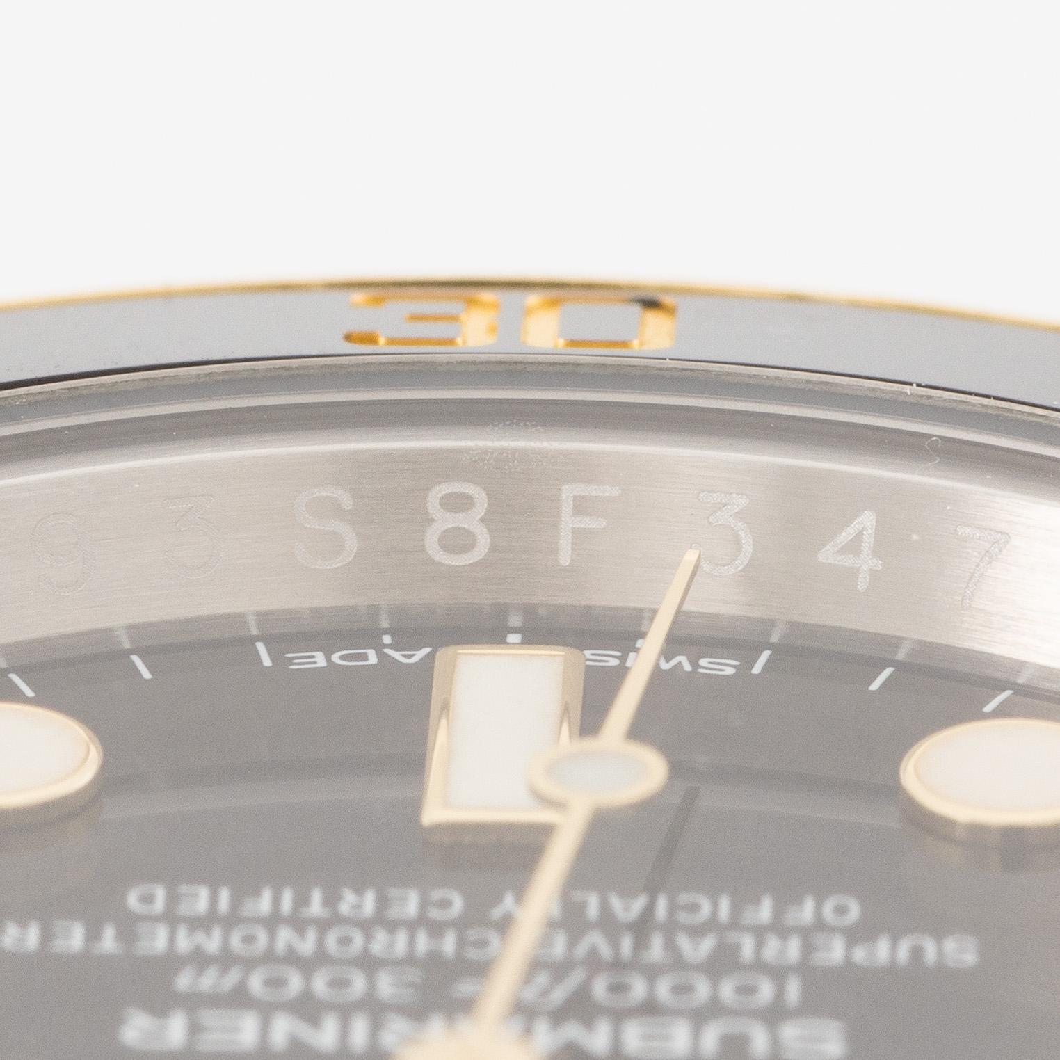 Rolex, Submariner, wristwatch, 40 mm.