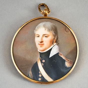 MINIATYRPORTRÄTT, Johan Erik Bolinder, 1800-tal.