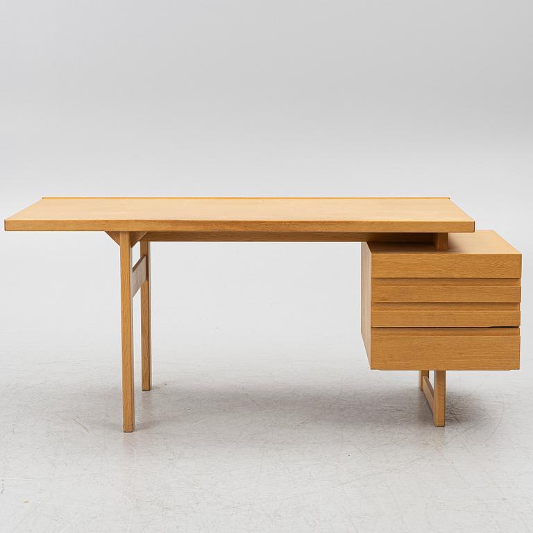 Olavi Hänninen, skrivbord, "Paletti", HMN Huonekalu Mikko Nupponen, Lahtis, Finland, 1960-tal.
