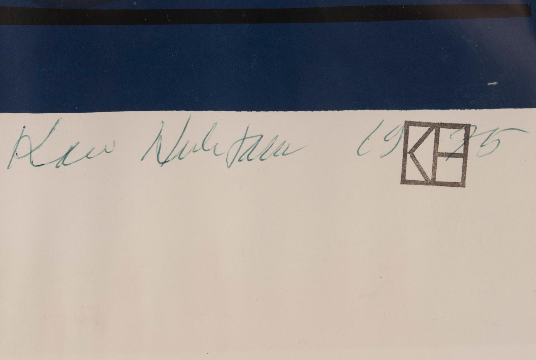 KARI HUHTAMO, serigrafi, signerad, daterad 1975 och numrerad 50/50.