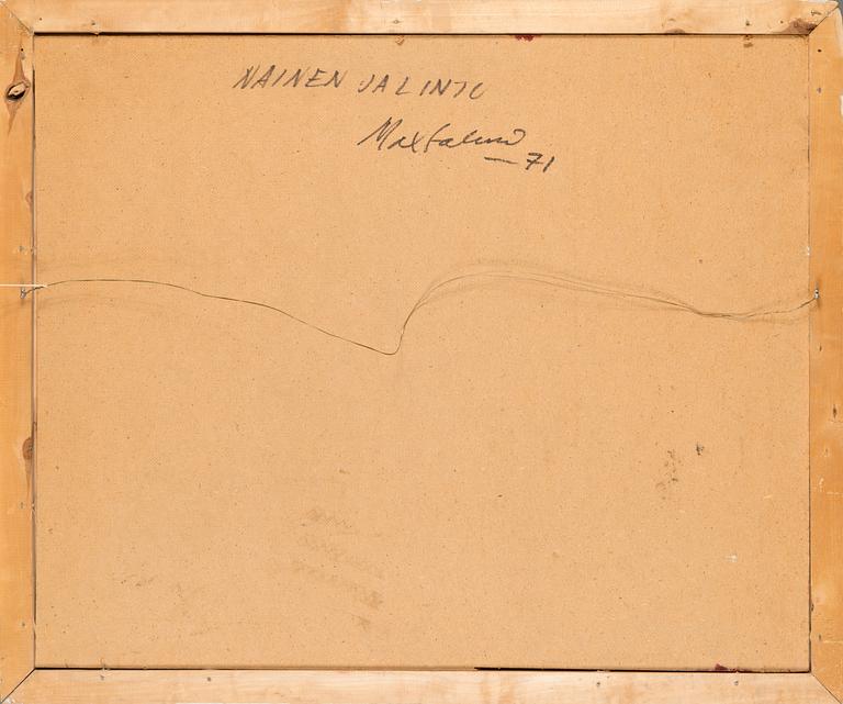 Max Salmi, "Nainen ja lintu" (Kvinnan och fågeln).