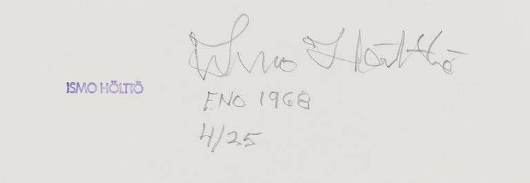 Ismo Hölttö, fotografi, pigmentavdrag, ed. 4/25, signerad och stämplad a tergo.