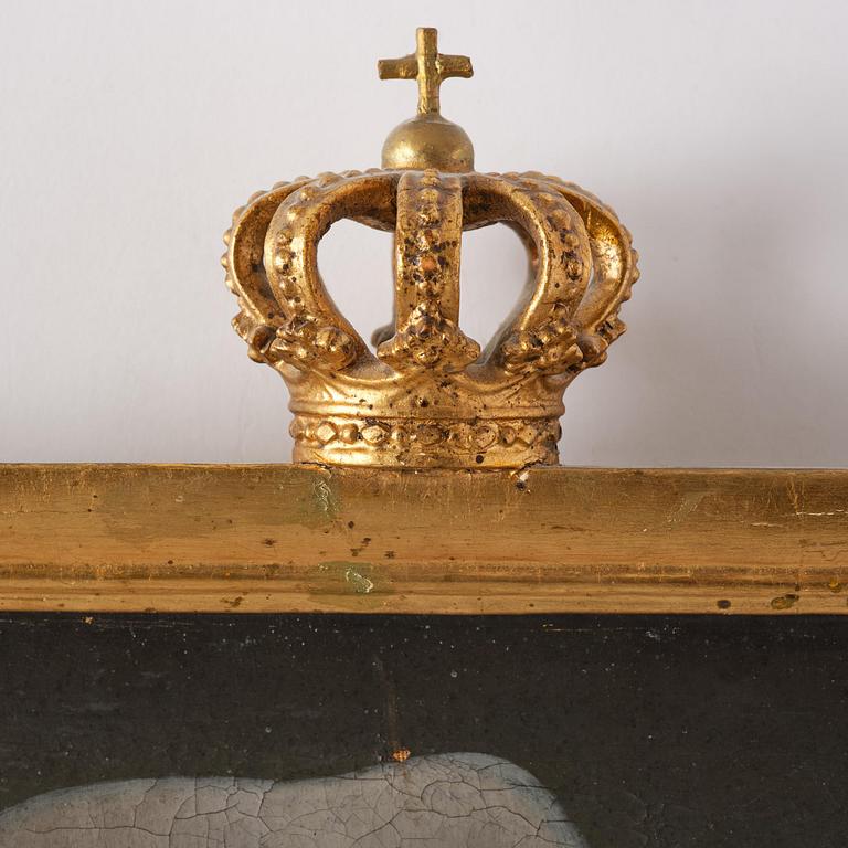Swedish artist, 18th century, after Alexander Roslin, “Gustav III” (1746–1792) & “Sofia Magdalena” (1746–1813).