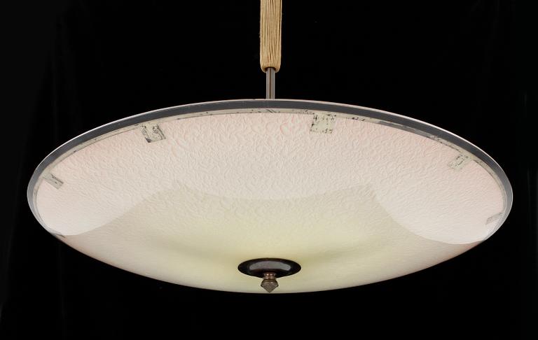 TAKLAMPA, Meissen, 1900-talets första hälft.