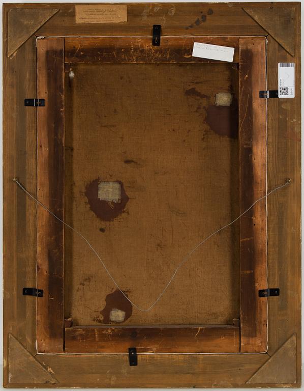 CHARLES RICHARD TOOBY, olja på duk, signerad.