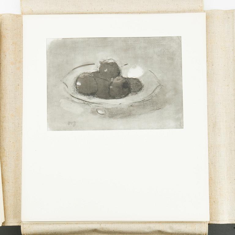 HELENE SCHJERFBECK, mapp med reproduktioner, 48 st, 1945.