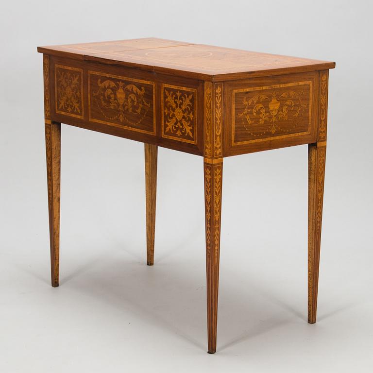 An late 19th-century writing desk, Italy.