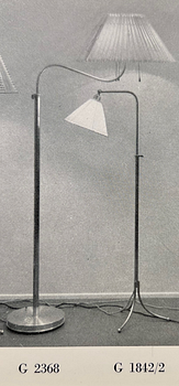 Josef Frank, golvlampa, Firma Svenskt Tenn, 1900-talets mitt.