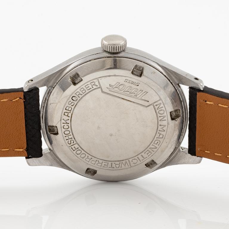 Tissot, Antimagnetique, "Pointer Date", armbandsur, 35 mm.