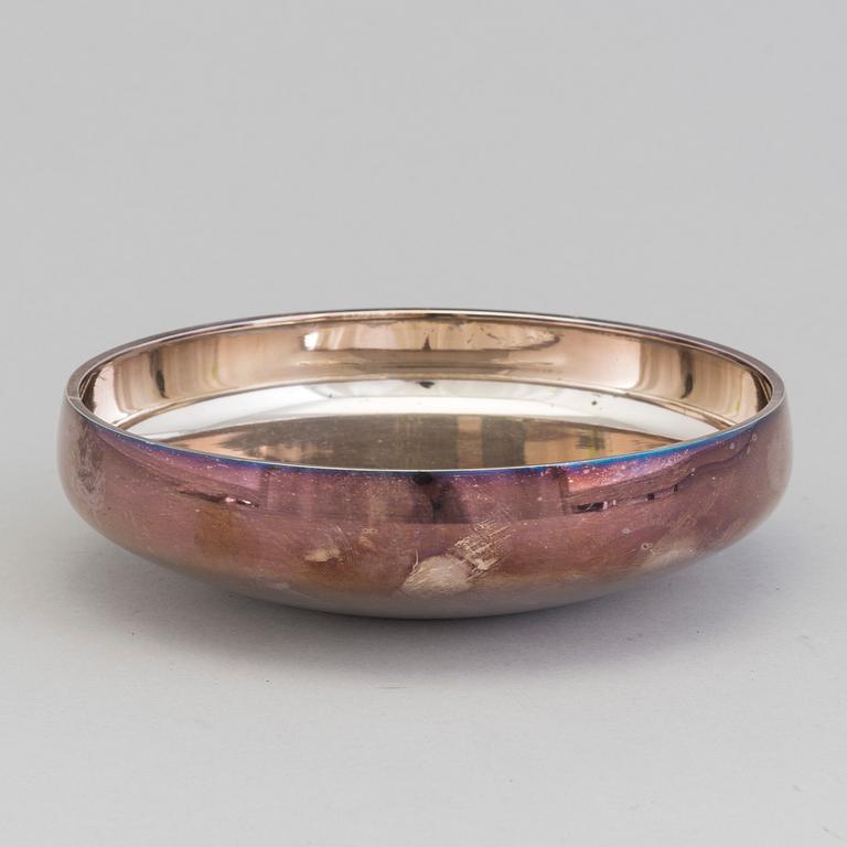 HENNING KOPPEL, A silver bowl from Georg Jensen, Denmark.